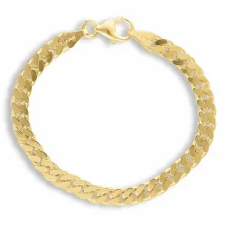 BNH panserarmbånd i 8 karat guld 17 cm x 5,3 mm