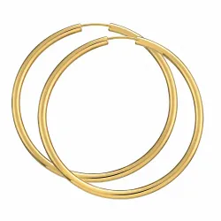 50 mm BNH Creoler øreringe i 8 karat guld