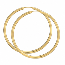 50 mm BNH Creoler øreringe i 8 karat guld