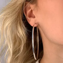 70 mm BNH creoler i sølv