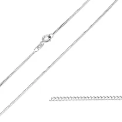 BNH panserkæde i sølv 42 cm x 1,3 mm