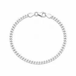 BNH panserarmbånd i sølv 18,5 cm x 3,3 mm
