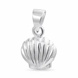 skaller vedhæng i sølv