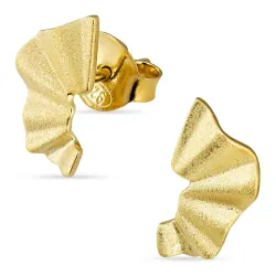 øreringe i forgyldt sølv