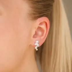 kugle øreringe i sølv - Bubbly Pure