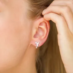 kugle øreringe i sølv - Bubbly Pure