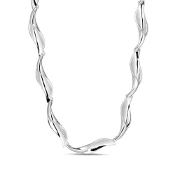 halskæde i sølv  x 