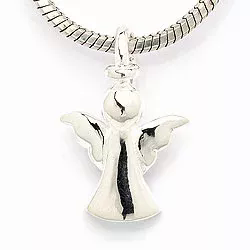 engel halskæde i sølv med vedhæng i sølv