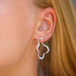 øreringe i sølv - Lumé Etched