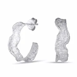 22 mm halvcreoler i sølv