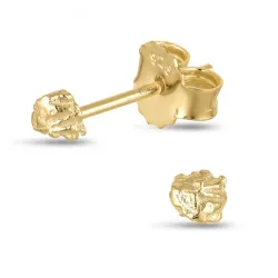 ørestikker i forgyldt sølv - Lumé Etched