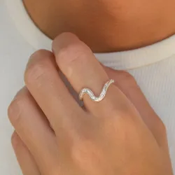 ring i sølv - Lumé Etched