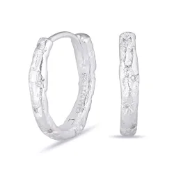 16 x 14 mm creoler i sølv - Lumé Etched