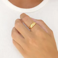 ring i forgyldt sølv - Lumé Essence
