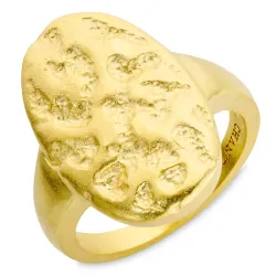 ring i forgyldt messing - Eliné