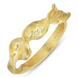 ring i forgyldt messing - Eliné