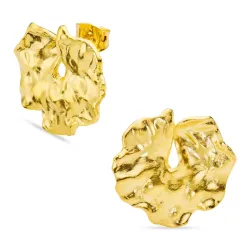 øreringe i forgyldt messing - Eliné