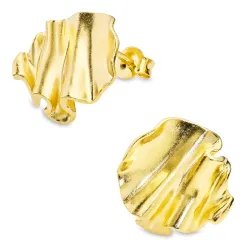 øreringe i forgyldt messing - Eliné