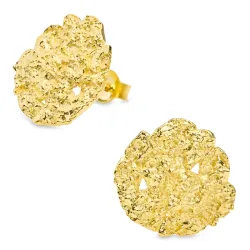 øreringe i forgyldt messing - Eliné