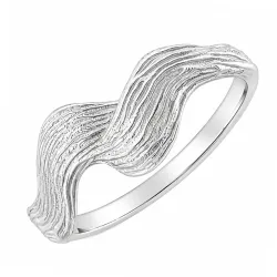 ring i forsølvet messing - Lumé Etched