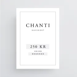 Gavekort til CHANTI.DK