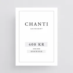 Gavekort til CHANTI.DK
