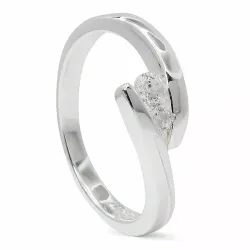 Kollektionsprøve struktureret fingerring i sølv