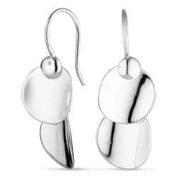 Kollektionsprøve runde øreringe i sølv