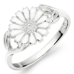 Kollektionsprøve marguerit ring i sølv - Marie