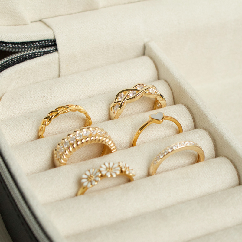 ringe i smykkeskrin